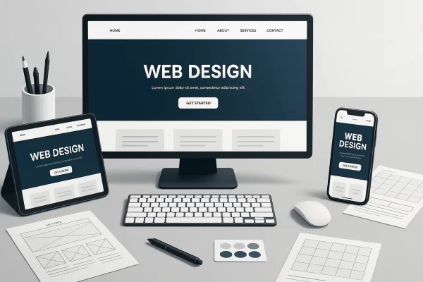 Web Design - Blue Group Graphics
